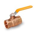 Everflow FIP Full Port Ball Valve, Brass 1/2" 605T012-NL